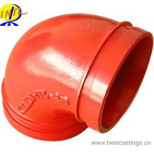 UL & FM Approved 90 Degree Grooved Elbow